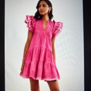 NWT Love the Label Ember dress in plush pink Size Small Retail $325
